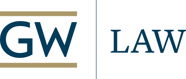 GW Law logo.